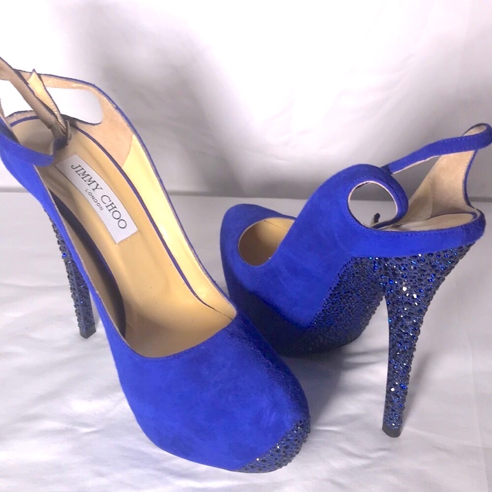 Jimmy Choo 39 EU Electric Blue